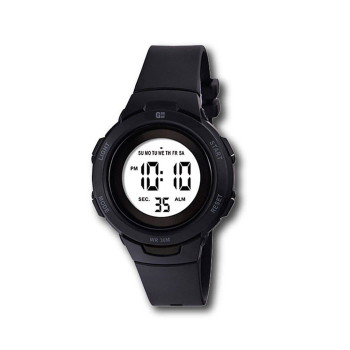 Gbody Reloj Cadete LCD con Luz LED Blanca, Resistencia al Agua WR30