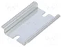 FIBOX Carril DIN TS35 de acero y zinc 50mm x 35mm