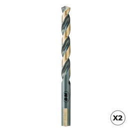 Bluemaster Broca HSS-CO DIN338 7,00 mm Split Point Antislip para Inox, Acero y Metales