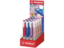 STABILO Swing Cool Nature Wildflower Edition Rotulador Fluorescente Fino - Expositor de 16 Unidades Colores Surtidos