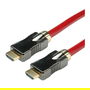 ROLINE 11.04.5901 Cable HDMI 8K (7680x4320) Macho-Macho, 1m, Rojo