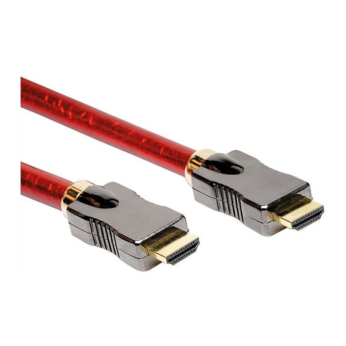 ROLINE 11.04.5901 Cable HDMI 8K (7680x4320) Macho-Macho, 1m, Rojo ROLINE 11.04.5901 Cable HDMI 8K (7680x4320) Macho-Macho, 1m, Rojo