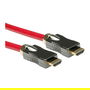 ROLINE 11.04.5901 Cable HDMI 8K (7680x4320) Macho-Macho, 1m, Rojo