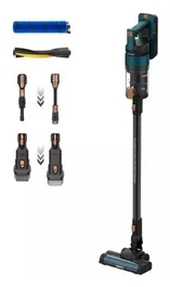 Taurus Aspiradora escoba 2 en 1 Taurus HVCA7300B Sin bolsa 0,6 L Filtro HEPA Ciclónico Batería 33,6V 55 min 415W Negro/Azul