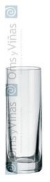 Skloservis Vaso Bistro para Licor de 5 cl (50 ml), Cristal, Altura 10.3 cm, Diámetro 3.6 cm, Borde Fino (Set de 6)