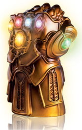 Marvel 3D réplica lámpara de mesa Thanos 25 cm