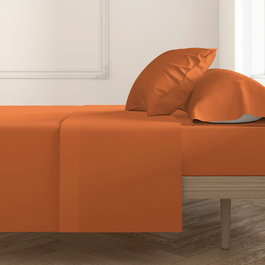 Sábana Encimera Happy Home MixColors Naranja Cama de 80