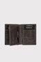 Zoozie Bags Cartera Franklin - Grey para Hombre 100% Piel Auténtica Color Gris