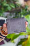 Zoozie Bags Cartera Franklin - Grey para Hombre 100% Piel Auténtica Color Gris