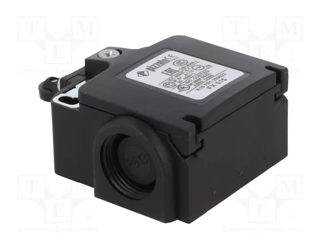 PIZZATO ELETTRICA FX 515 Interruptor de fin de carrera con roldana de plástico Ø11mm