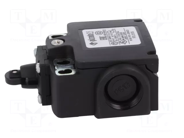 PIZZATO ELETTRICA FX 515 Interruptor de fin de carrera con roldana de plástico Ø11mm