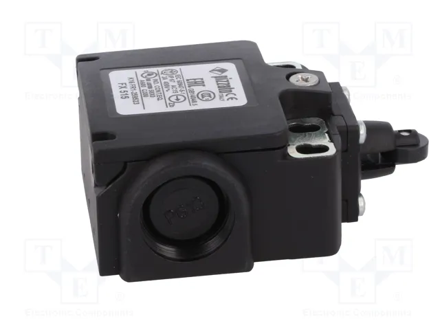 PIZZATO ELETTRICA FX 515 Interruptor de fin de carrera con roldana de plástico Ø11mm