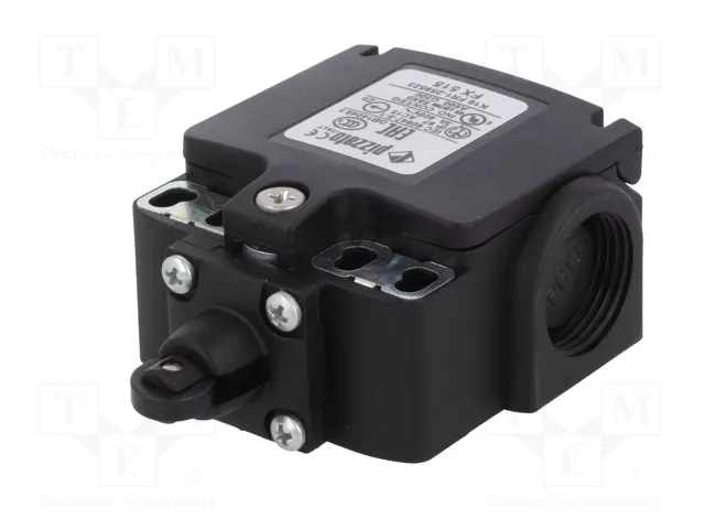 PIZZATO ELETTRICA FX 515 Interruptor de fin de carrera con roldana de plástico Ø11mm