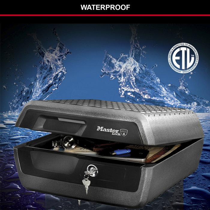 Master Lock LCFW30100 Caja de Seguridad Grande Resistente al Fuego y Agua Master Lock LCFW30100 Caja de Seguridad Grande Resistente al Fuego y Agua