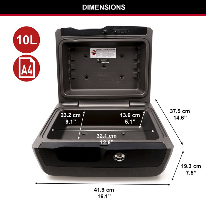 Master Lock LCFW30100 Caja de Seguridad Grande Resistente al Fuego y Agua Master Lock LCFW30100 Caja de Seguridad Grande Resistente al Fuego y Agua