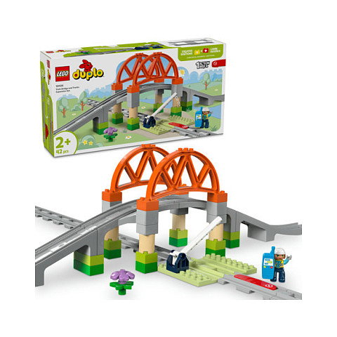 LEGO DUPLO Set de Expansión: Puente y Vías Ferroviarias 10426 LEGO DUPLO Set de Expansión: Puente y Vías Ferroviarias 10426