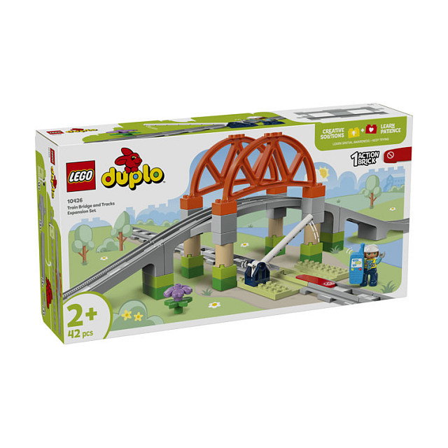 LEGO DUPLO Set de Expansión: Puente y Vías Ferroviarias 10426 LEGO DUPLO Set de Expansión: Puente y Vías Ferroviarias 10426