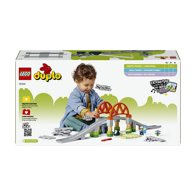 LEGO DUPLO Set de Expansión: Puente y Vías Ferroviarias 10426 LEGO DUPLO Set de Expansión: Puente y Vías Ferroviarias 10426