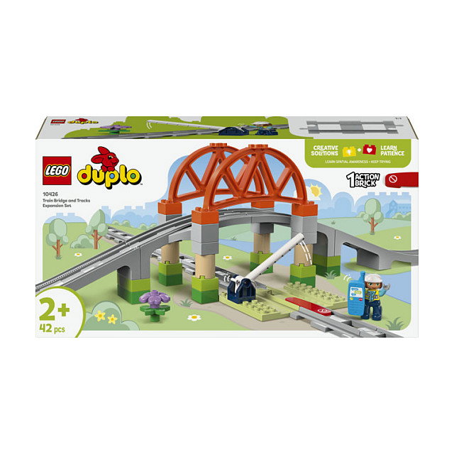 LEGO DUPLO Set de Expansión: Puente y Vías Ferroviarias 10426 LEGO DUPLO Set de Expansión: Puente y Vías Ferroviarias 10426