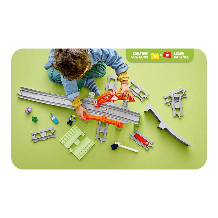 LEGO DUPLO Set de Expansión: Puente y Vías Ferroviarias 10426 LEGO DUPLO Set de Expansión: Puente y Vías Ferroviarias 10426