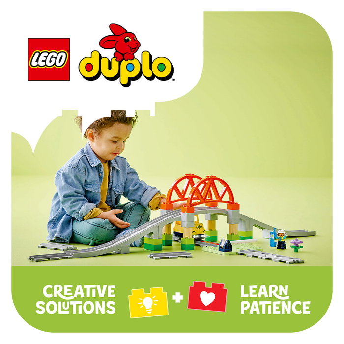 LEGO DUPLO Set de Expansión: Puente y Vías Ferroviarias 10426 LEGO DUPLO Set de Expansión: Puente y Vías Ferroviarias 10426