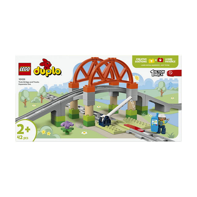 LEGO DUPLO Set de Expansión: Puente y Vías Ferroviarias 10426 LEGO DUPLO Set de Expansión: Puente y Vías Ferroviarias 10426