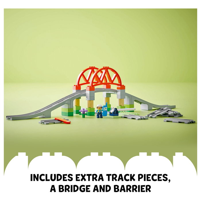 LEGO DUPLO Set de Expansión: Puente y Vías Ferroviarias 10426 LEGO DUPLO Set de Expansión: Puente y Vías Ferroviarias 10426