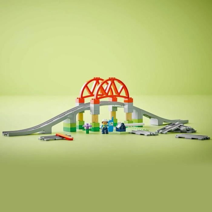 LEGO DUPLO Set de Expansión: Puente y Vías Ferroviarias 10426 LEGO DUPLO Set de Expansión: Puente y Vías Ferroviarias 10426
