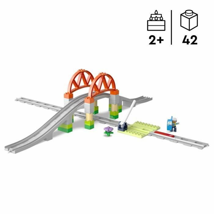 LEGO DUPLO Set de Expansión: Puente y Vías Ferroviarias 10426 LEGO DUPLO Set de Expansión: Puente y Vías Ferroviarias 10426