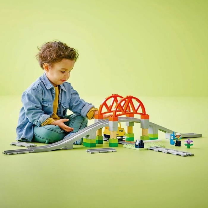 LEGO DUPLO Set de Expansión: Puente y Vías Ferroviarias 10426 LEGO DUPLO Set de Expansión: Puente y Vías Ferroviarias 10426