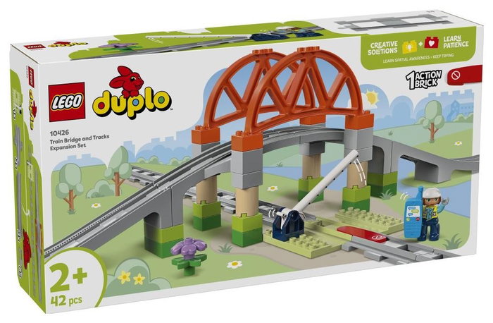 LEGO DUPLO Set de Expansión: Puente y Vías Ferroviarias 10426 LEGO DUPLO Set de Expansión: Puente y Vías Ferroviarias 10426