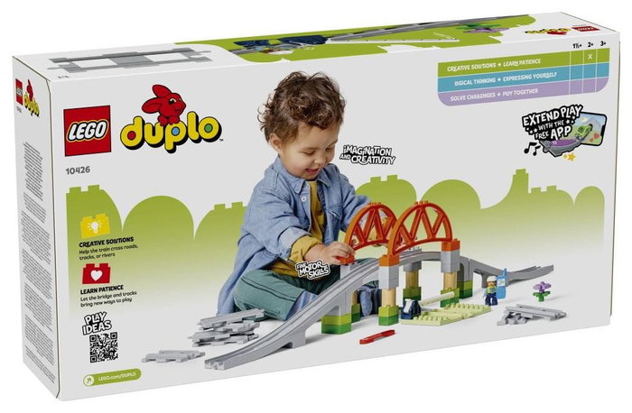 LEGO DUPLO Set de Expansión: Puente y Vías Ferroviarias 10426 LEGO DUPLO Set de Expansión: Puente y Vías Ferroviarias 10426