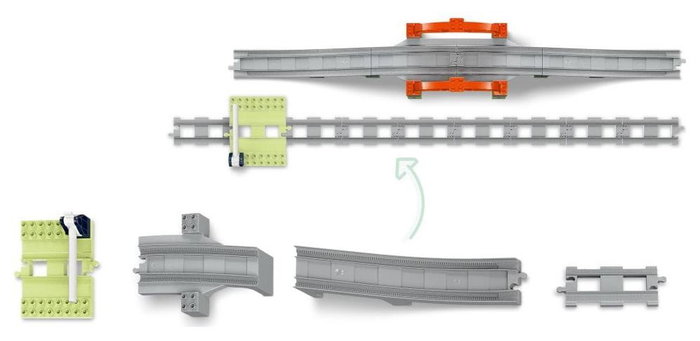 LEGO DUPLO Set de Expansión: Puente y Vías Ferroviarias 10426 LEGO DUPLO Set de Expansión: Puente y Vías Ferroviarias 10426