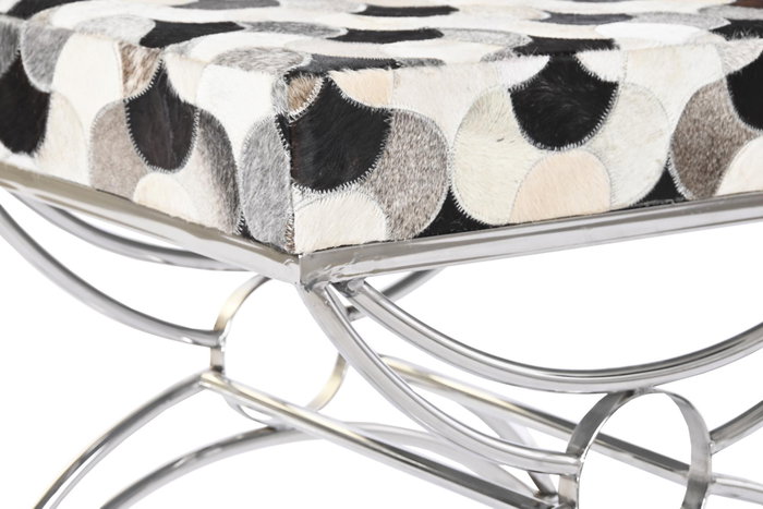 DKD Home Decor Descalzadora Colonial Negro Blanco 53 x 40 x 43 cm