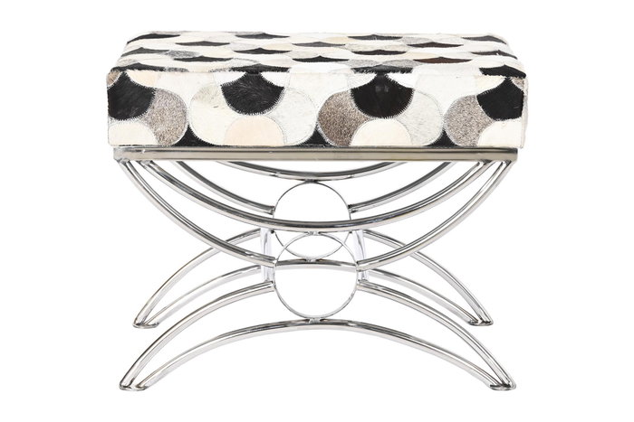 DKD Home Decor Descalzadora Colonial Negro Blanco 53 x 40 x 43 cm