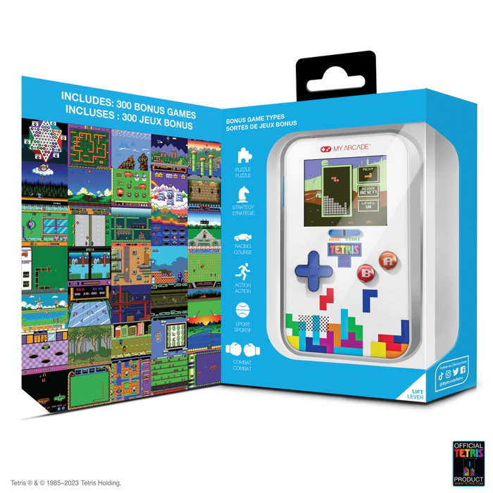 My Arcade Go Gamer Tetris Consola de juegos portátil My Arcade Go Gamer Tetris Consola de juegos portátil