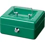 Burg Wachter Caja de monedas Money 5015 Verde - Apertura con llave, acero verde AUC4003482106709