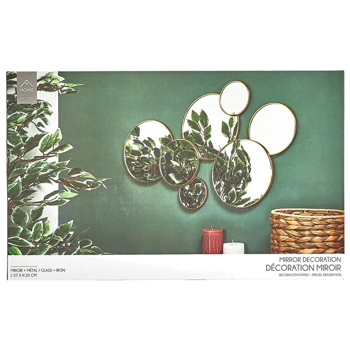 Home Deco Factory Espejo Mirage 57x35 cm Home Deco Factory Espejo Mirage 57x35 cm