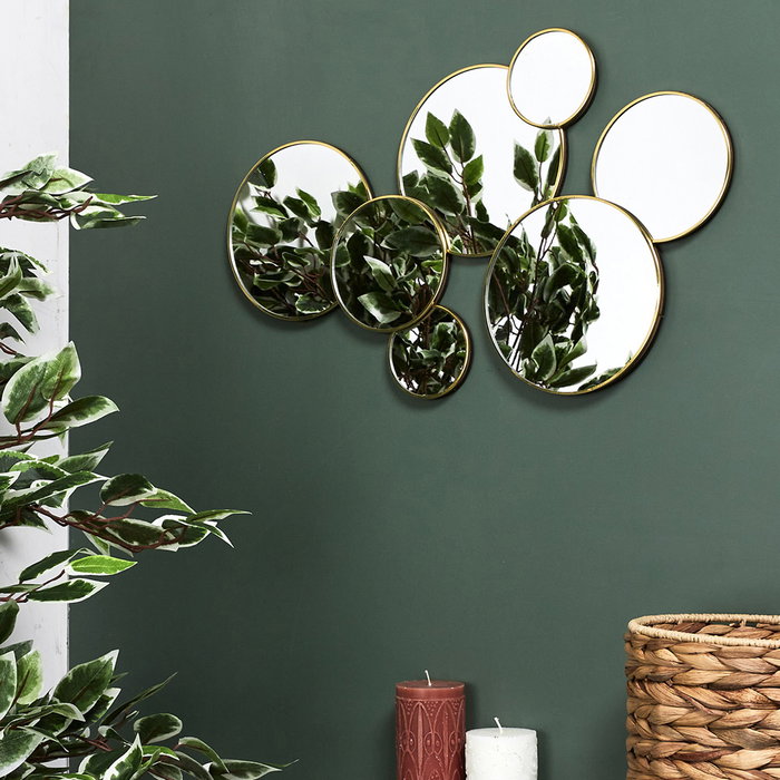 Home Deco Factory Espejo Mirage 57x35 cm Home Deco Factory Espejo Mirage 57x35 cm