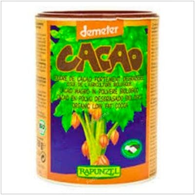 Rapunzel Cacao Desgrasado en Polvo 250g Bio Sin Azúcar Añadido Vegano de Comercio Justo Rapunzel Cacao Desgrasado en Polvo 250g Bio Sin Azúcar Añadido Vegano de Comercio Justo