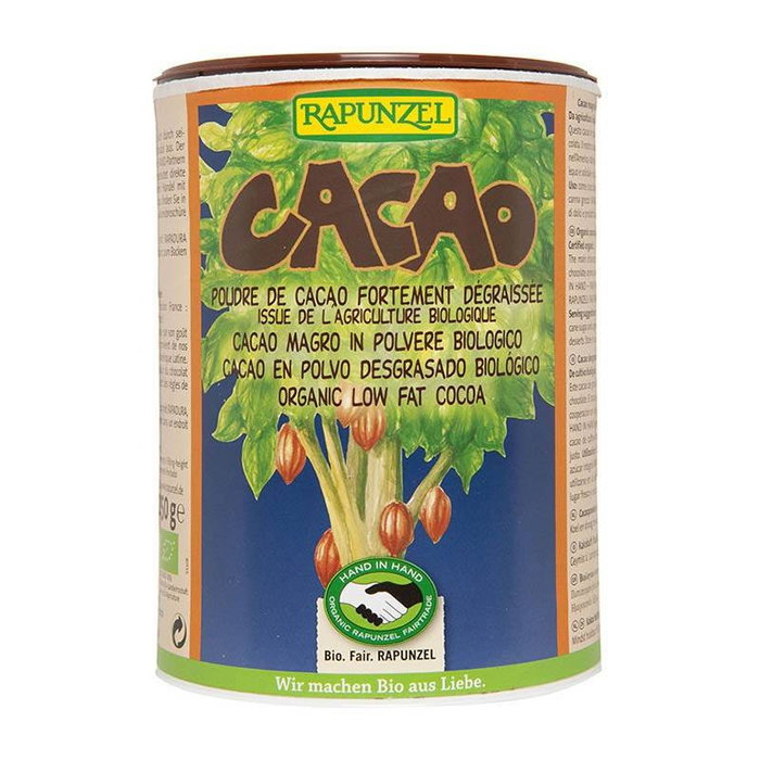 Rapunzel Cacao en polvo desgrasado Bio 250 g