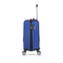 Zoozie Bags Maleta 7032 Azul 37L ABS, Ruedas 360, Cierre Codificado, Compañera de Viaje Duradera y Elegante