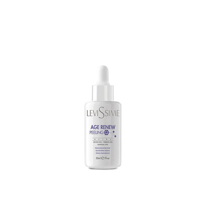 Levissime AGE RENEW PEELING Q 30 ML - Peeling Químico con Ácido Láctico, Ferúlico y Glicólico para Piel Madura y Renovación Celular Levissime AGE RENEW PEELING Q 30 ML - Peeling Químico con Ácido Láctico, Ferúlico y Glicólico para Piel Madura y Renovación Celular