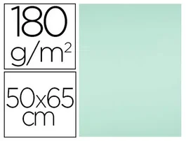 Liderpapel Cartulina Verde 50x65 cm 180g/m2