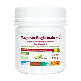 Sura Vitasan Magnesio Bisglicinato + C 226g