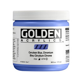 Golden Azul Cerúleo de Cromo Heavy Body 473 ml