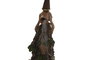 DKD Home Decor Soporte Incienso Resina Madre Naturaleza Marrón