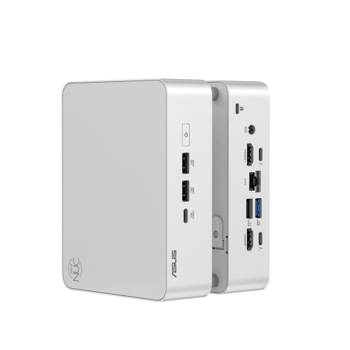ASUS NUC 15 Pro+ RNUC15CRSU908402 con Intel Core Ultra 9, 32 GB RAM, 1 TB SSD, Plata