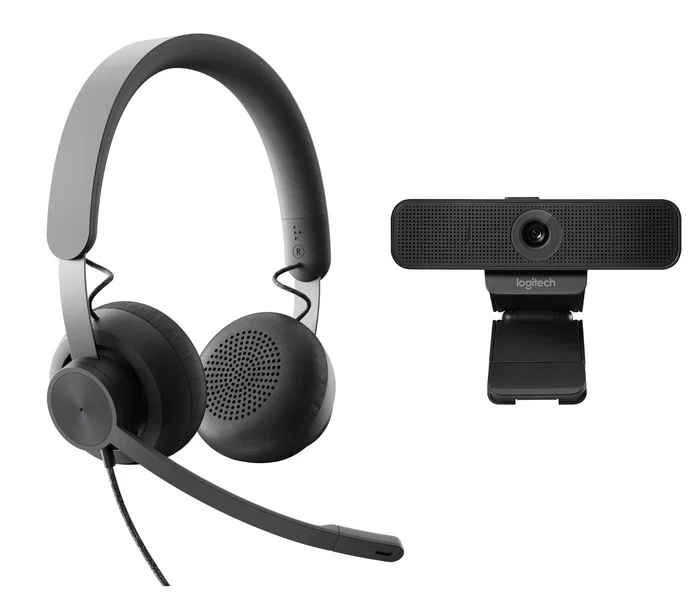 Logitech Zone Wired UC Kit de videoconferencia personal Full HD Grafito