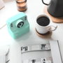 Wondee Cámara de Fotos Instantánea Turquesa con Impresión Rápida y Juegos Incluidos